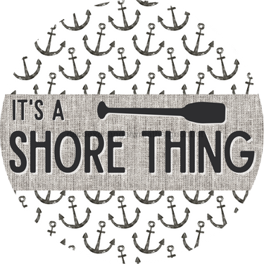 Door Hanger, Nautical Sign, Anchor Sign, Beach Sign, 18